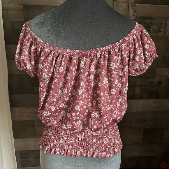 Rue21 Pink Smocked Blouse - Picture 3 of 6